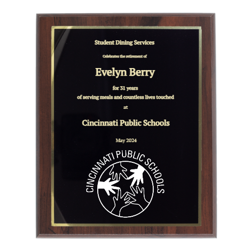 7"x9" Traditional Engraved Plaque - Customer's Product with price 60.99 ID eenWVEBW_IA6OQ5T0sYR5jl7