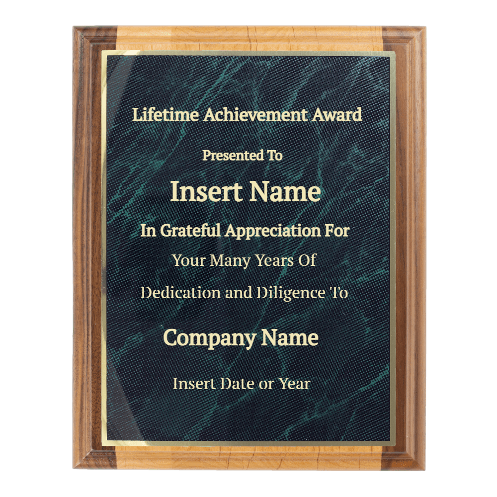 7"x9" Traditional Engraved Plaque - Customer's Product with price 44.99 ID 5a4YcC4qlKBZ4a8jdoJL20qG