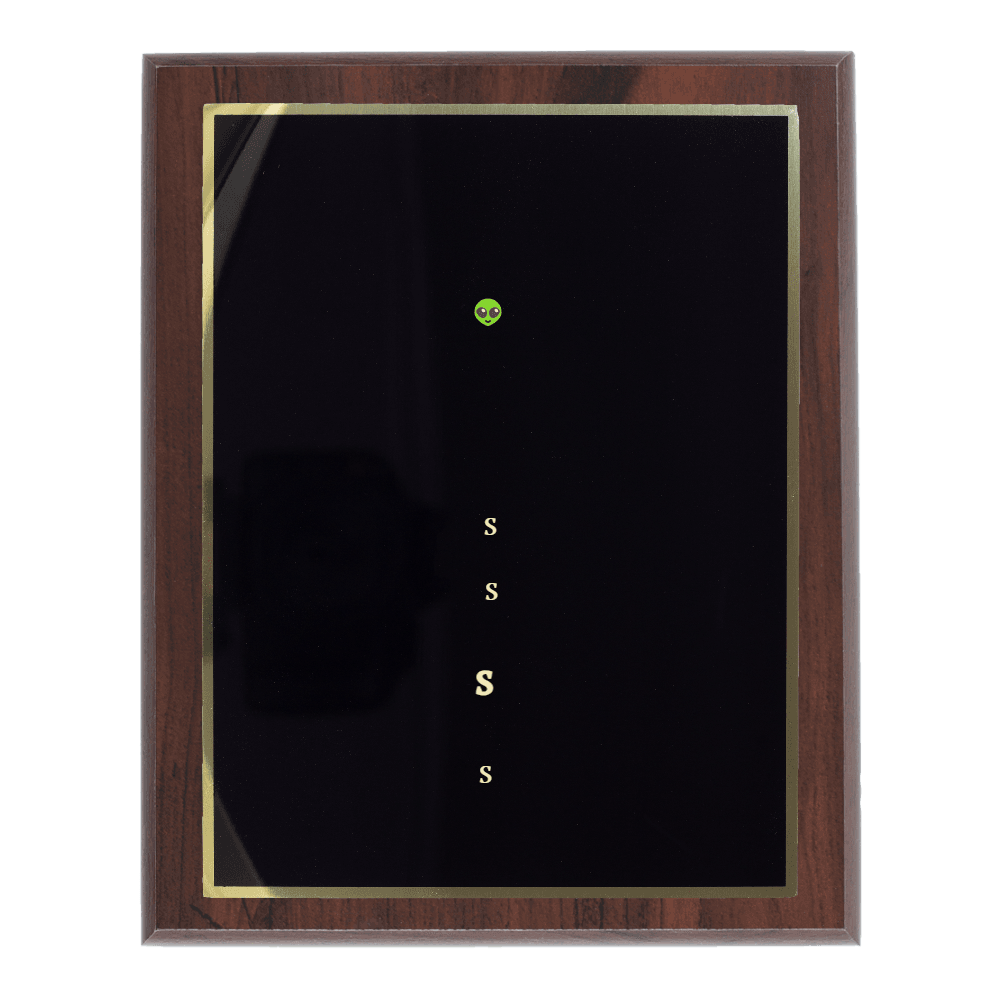 7"x9" Traditional Engraved Plaque - Customer's Product with price 29.99 ID IXYT2bZnWov4QbeaXC4zIDr8