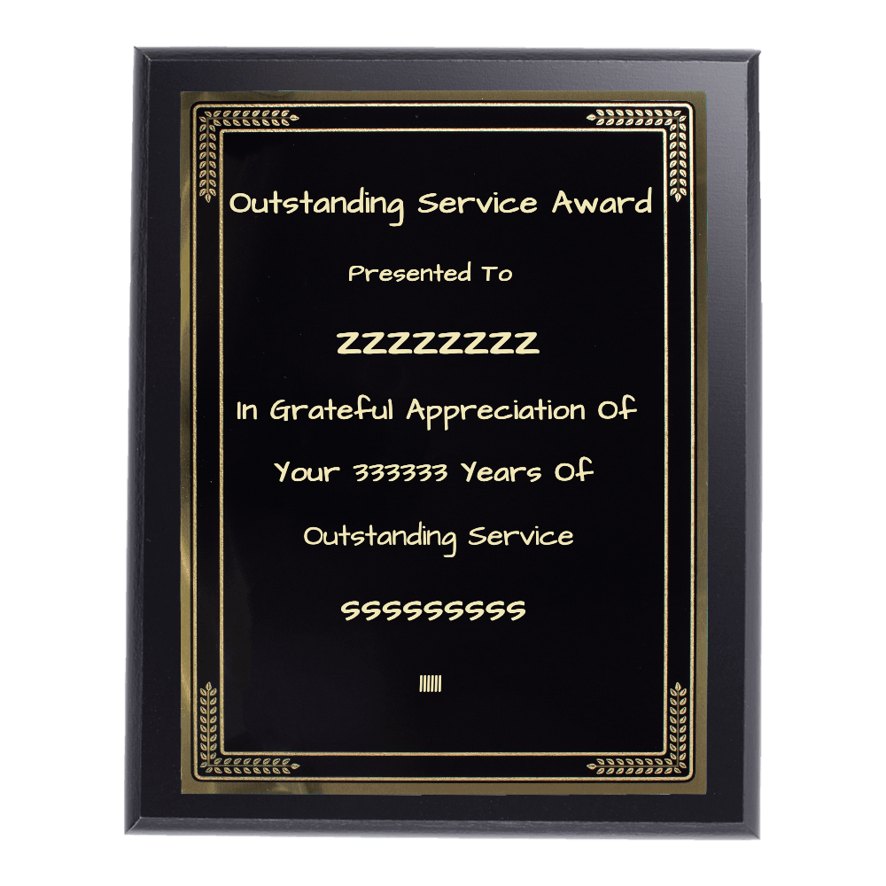 7"x9" Traditional Engraved Plaque - Customer's Product with price 34.99 ID 4-pTDe061AAqSpsohxmjGKoN