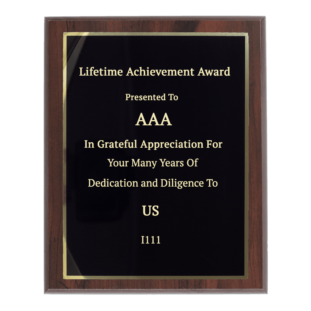 7"x9" Traditional Engraved Plaque - Customer's Product with price 29.99 ID 4neYLXtqPdFAA_g0iXOV2GVF