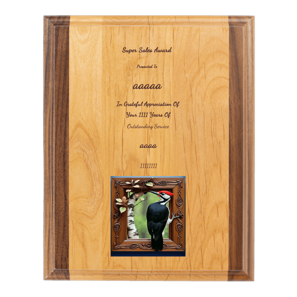 8"x10" Solid Wood Plaque - Customer's Product with price 39.99 ID 3I6hJyjU7TJcu5-VhiOaCLzQ
