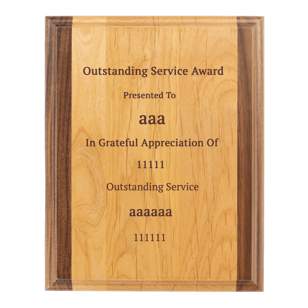 8"x10" Solid Wood Plaque - Customer's Product with price 39.99 ID zYIpdJtUnYzXo4lhDeWr7DHL