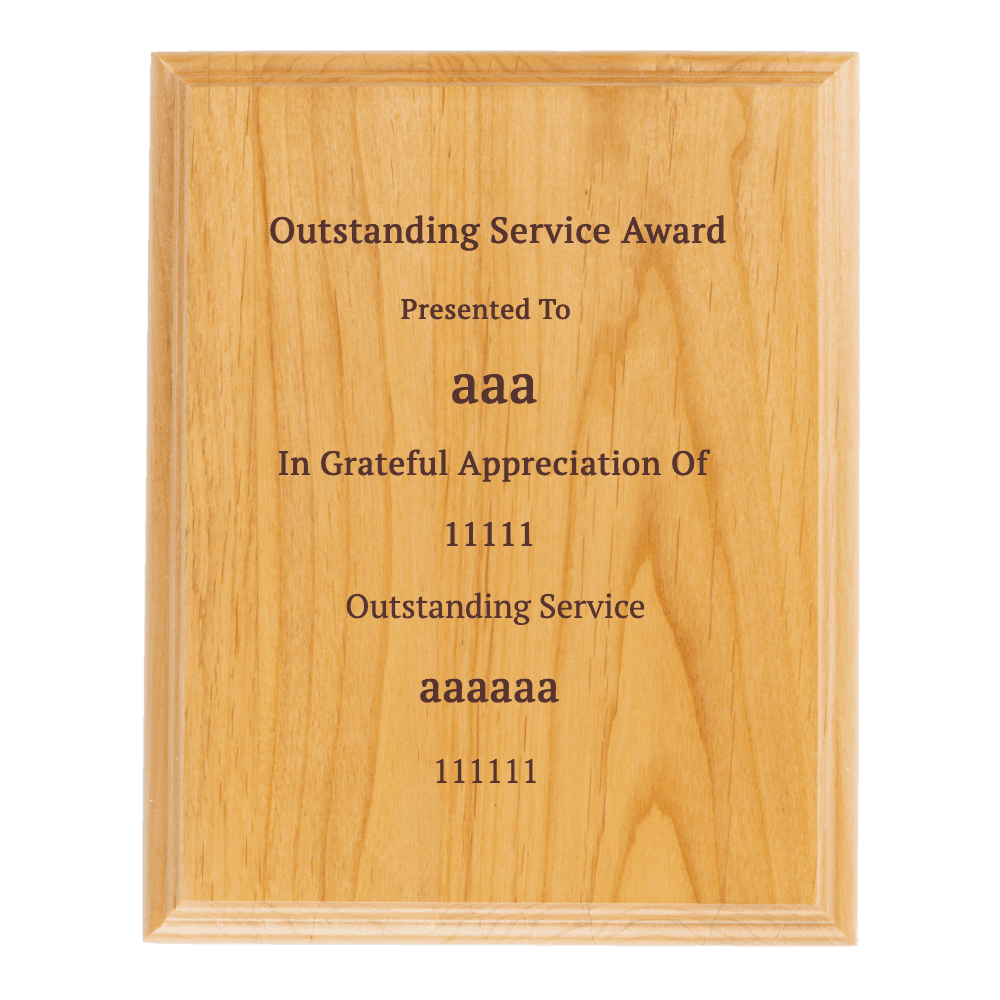 8"x10" Solid Wood Plaque - Customer's Product with price 34.99 ID urMpV1BOq3ZmW5oig1S99XEV