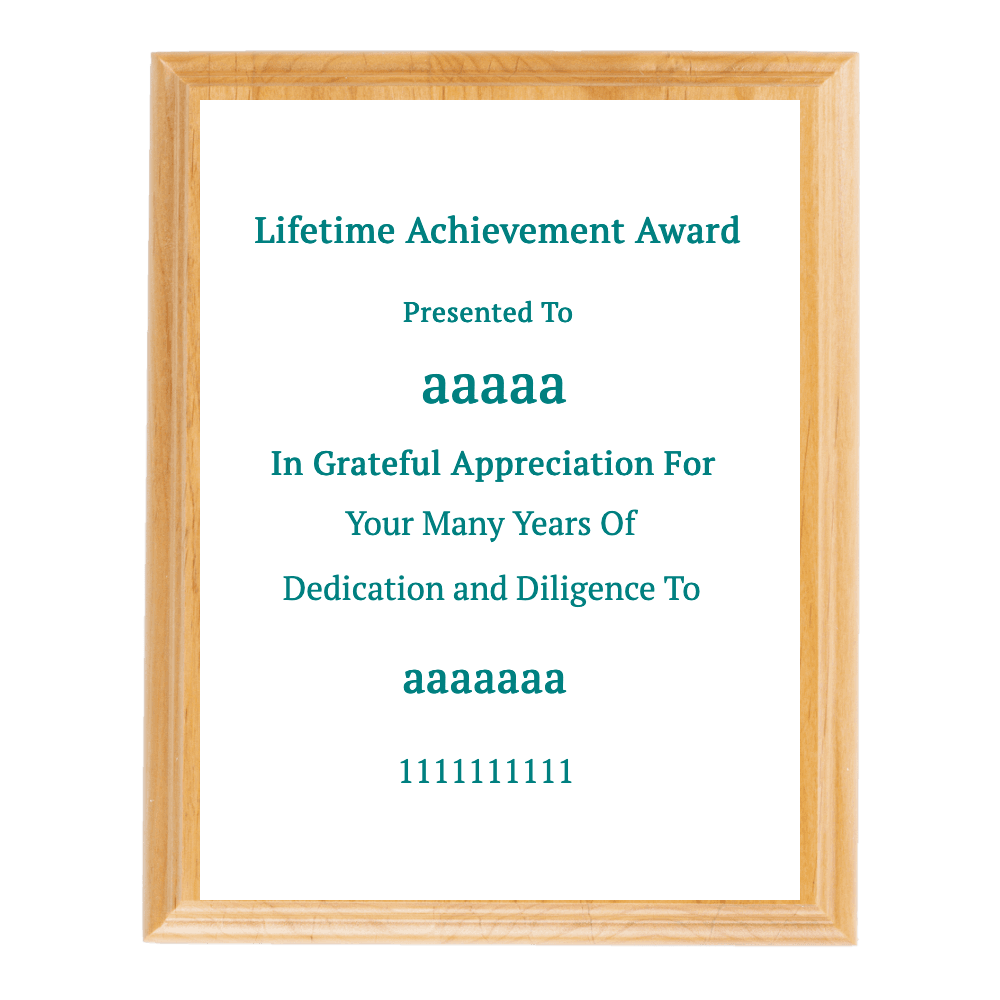 8"x10" Full Color Plaque - Customer's Product with price 34.99 ID 6FVXf_cdetv5iM-wo_2mtJjF