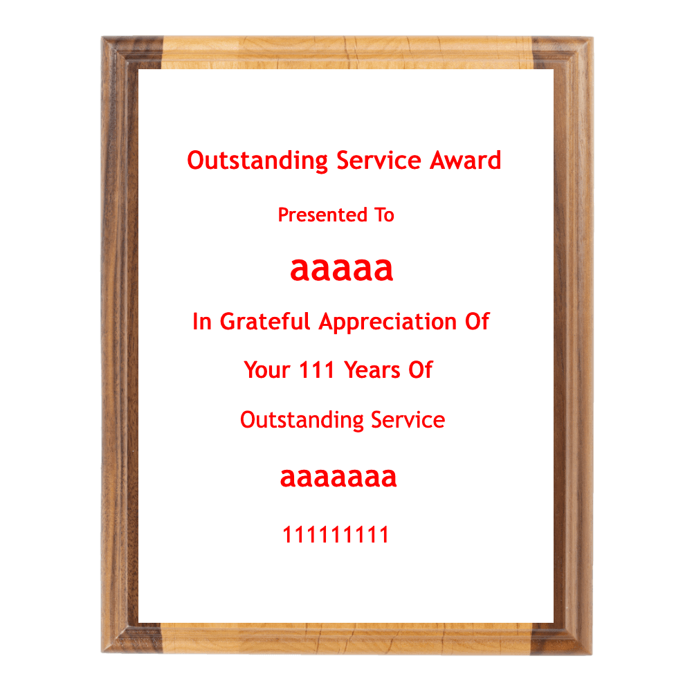7"x9" Full Color Plaque - Customer's Product with price 31.99 ID tv9S-avw876hNUVGCfS_EL__