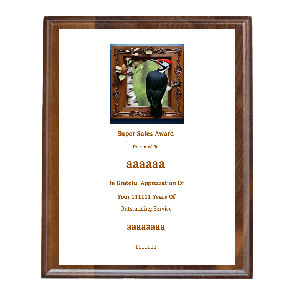 7"x9" Full Color Plaque - Customer's Product with price 39.99 ID 9a1Q8LvpkcPW5WSr8q-WAELy
