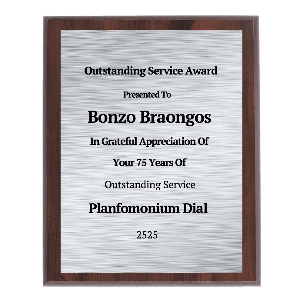 7"x9" Full Color Plaque - Customer's Product with price 19.99 ID M_ENsN6hbn0x6iku9EkmlgWu