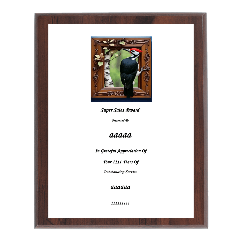 7"x9" Full Color Plaque - Customer's Product with price 19.99 ID 9EXCds1hn--FZSDBfQj5IgAg