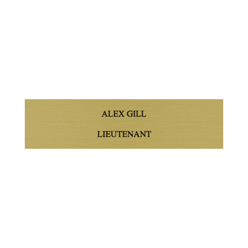 2 x 8 Engraved Wall Name Plate - Customer's Product with price 8.00 ID aVHGMAbx-8dFEU98qhKunr7G