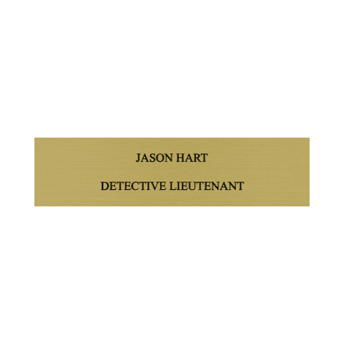 2 x 8 Engraved Wall Name Plate - Customer's Product with price 8.00 ID 7_tVR7xCLKO0BhGhbnKBF5_o