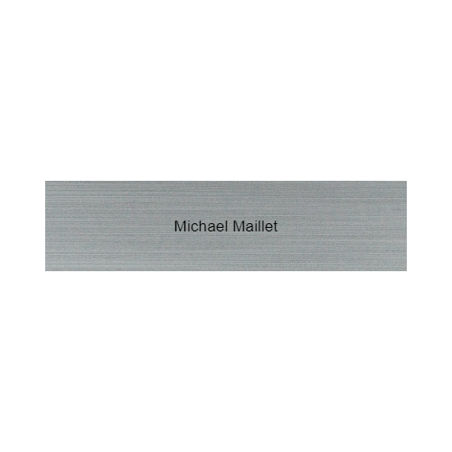 2 x 8 Engraved Wall Name Plate - Customer's Product with price 8.00 ID T2g57gn0qBptlMUYEU85RVgx