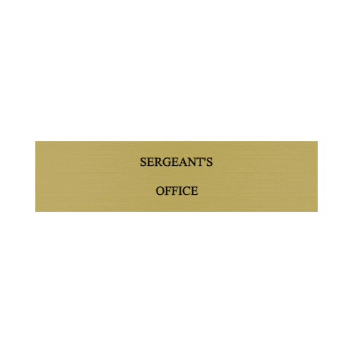 2 x 8 Engraved Wall Name Plate - Customer's Product with price 8.00 ID U33Ha6EuB7hIn1NI91NcQYzQ