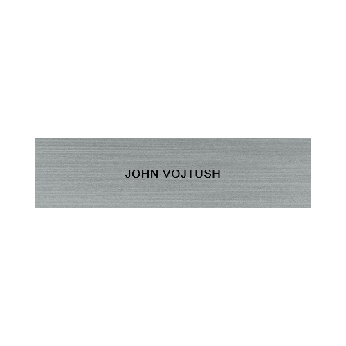 2 x 8 Engraved Wall Name Plate - Customer's Product with price 8.00 ID hcZsbzUio7hUTZpEhrYX8f5q