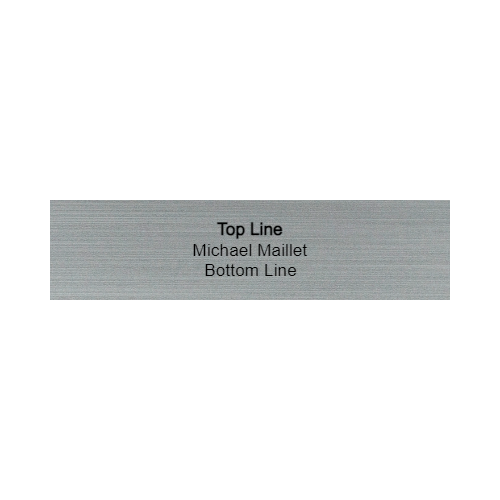 2 x 8 Engraved Wall Name Plate - Customer's Product with price 8.00 ID l6wS_HAnUxpVDThY-QYl_86n