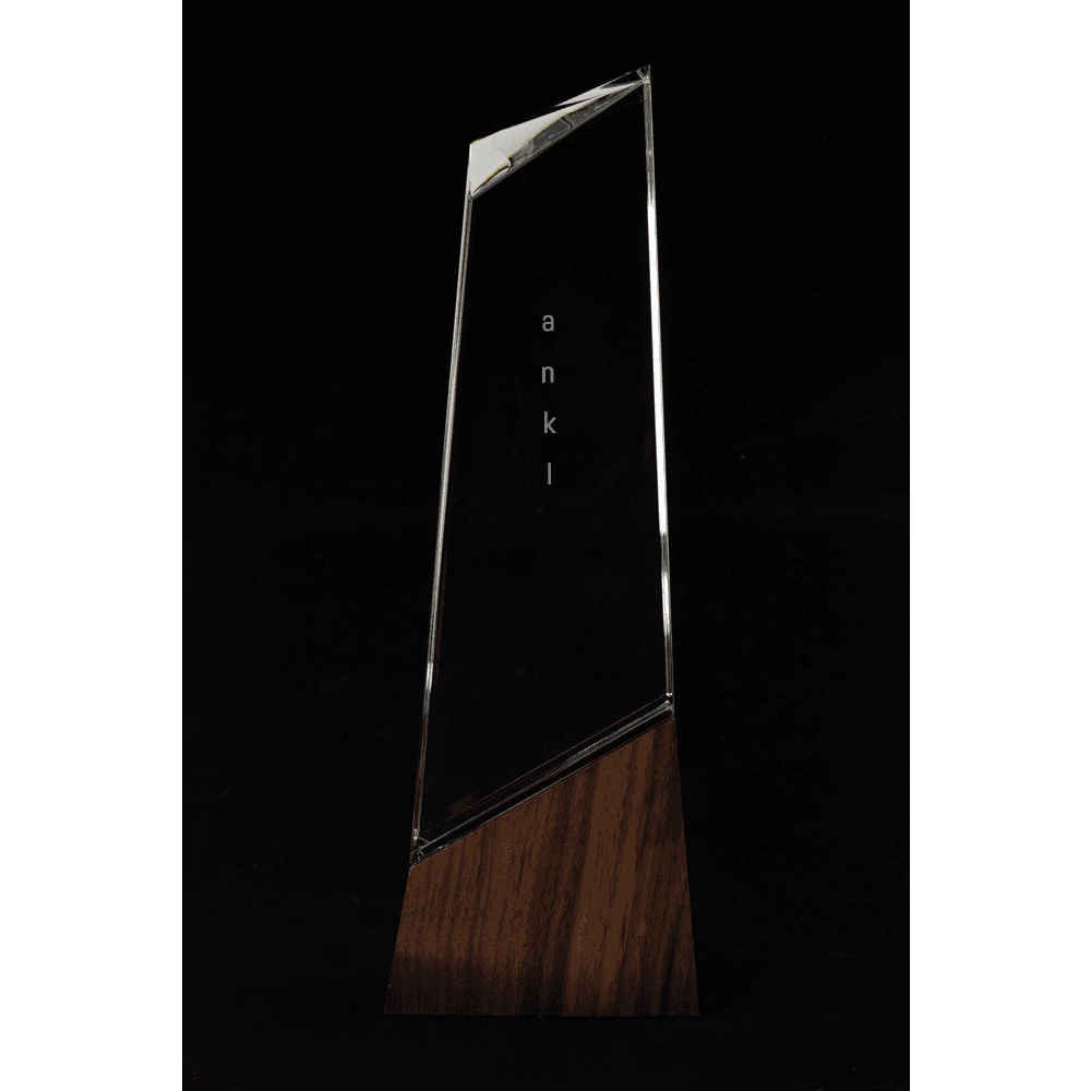 Crystal Peak with Walnut Base - Customer's Product with price 119.00 ID 6D6iYzsSANb8Zh4gjS-i9UVn
