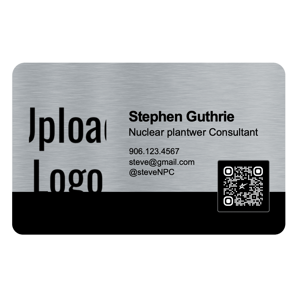 Metal Business Cards - Silver - Customer's Product with price 4.95 ID YsThQ-EPEZtjLYXXbhXRvhkB