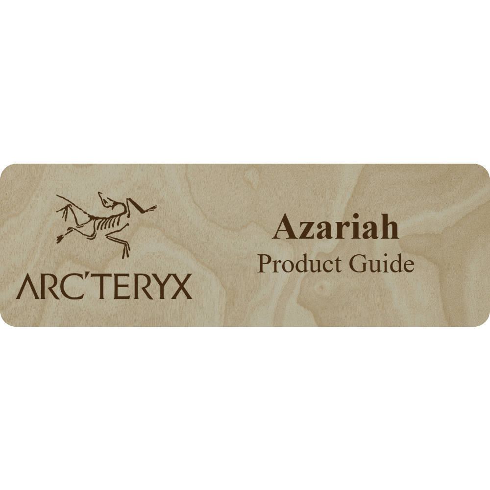 Arc'teryx Name Tag - 2 Lines - Customer's Product with price 6.25 ID XLtlq_LoivfxSjqGTGB7Vz_d