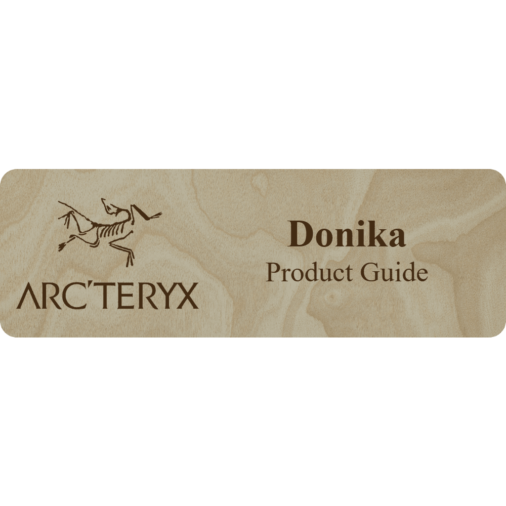 Arc'teryx Name Tag - 2 Lines - Customer's Product with price 6.25 ID BGPrx7qG7iQen1ZhZFyzHj-w