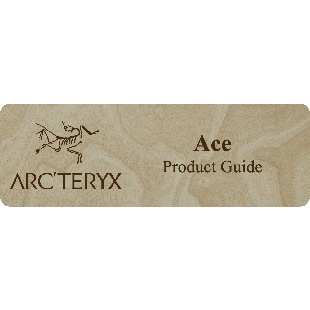Arc'teryx Name Tag - 2 Lines - Customer's Product with price 6.25 ID SHXIGhl3zyjz0fD9h9iaVn6W