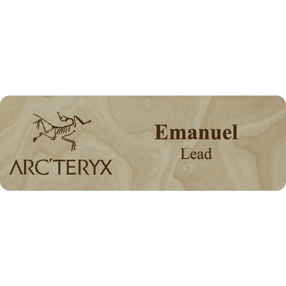 Arc'teryx Name Tag - 2 Lines - Customer's Product with price 6.25 ID -_v_6FjHHHRovYPXWlLEnGyy