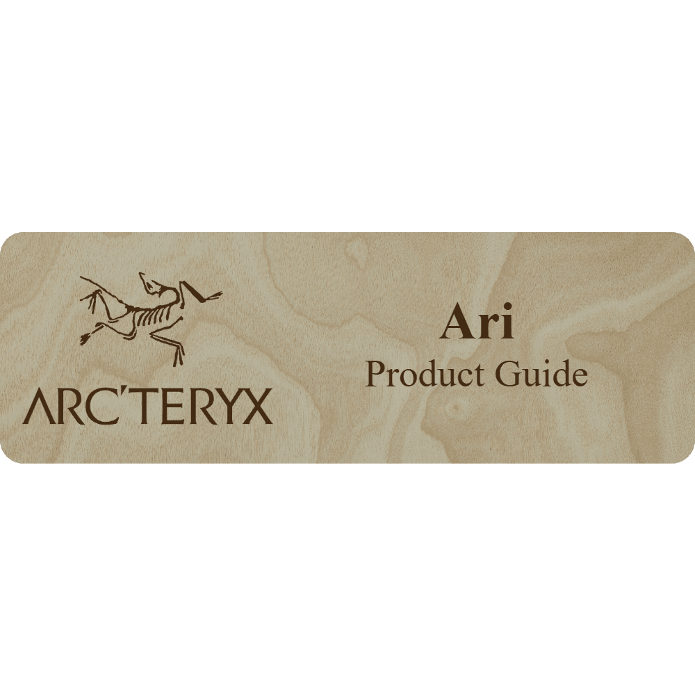 Arc'teryx Name Tag - 2 Lines - Customer's Product with price 6.25 ID ZG89iXaxh_RybzZ8Xj-4F8Al