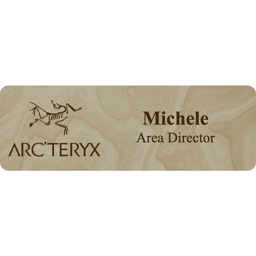 Arc'teryx Name Tag - 2 Lines - Customer's Product with price 6.25 ID 0gdTdMDRNqQ5deMaowTSKO8B