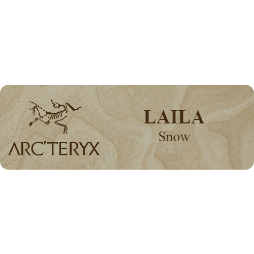 Arc'teryx Name Tag - 2 Lines - Customer's Product with price 6.25 ID Hkid1DH6cUePr-t9o43Ww4LI