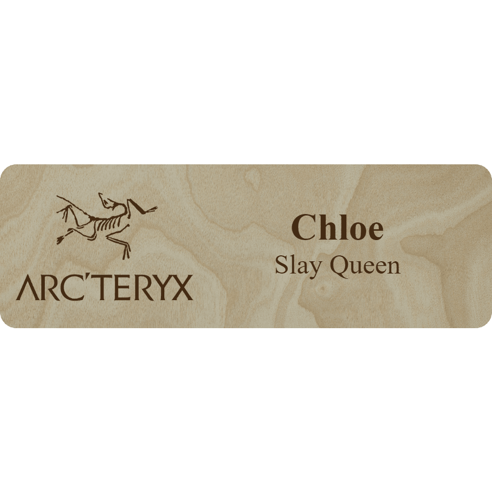 Arc'teryx Name Tag - 2 Lines - Customer's Product with price 6.25 ID DOhOk3fUuYs_cms-25h_OZ31