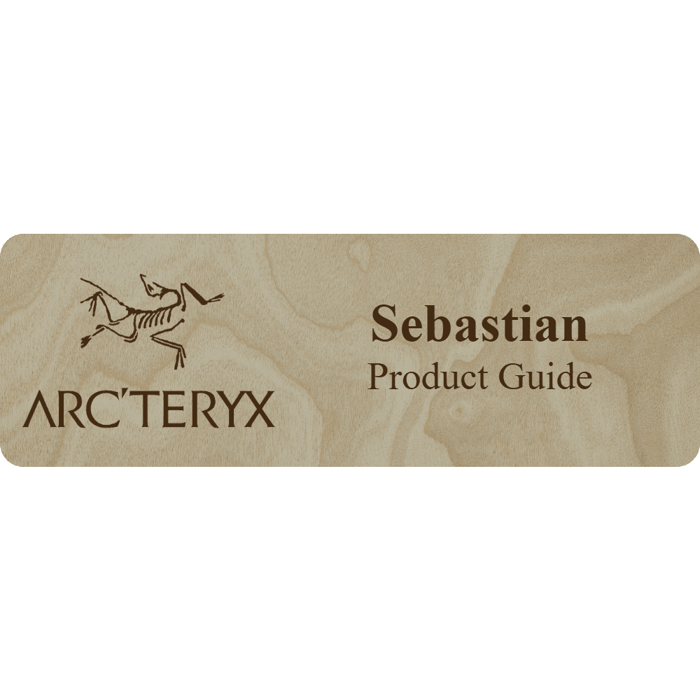 Arc'teryx Name Tag - 2 Lines - Customer's Product with price 6.25 ID Uwn1FjFlILZjv0H1n2h6XP2M