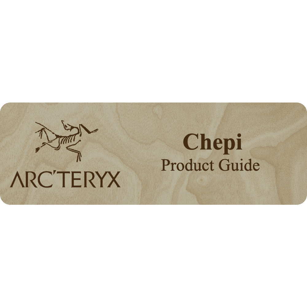 Arc'teryx Name Tag - 2 Lines - Customer's Product with price 6.25 ID eagoVcWMKxLYGb6WspE1fjfb