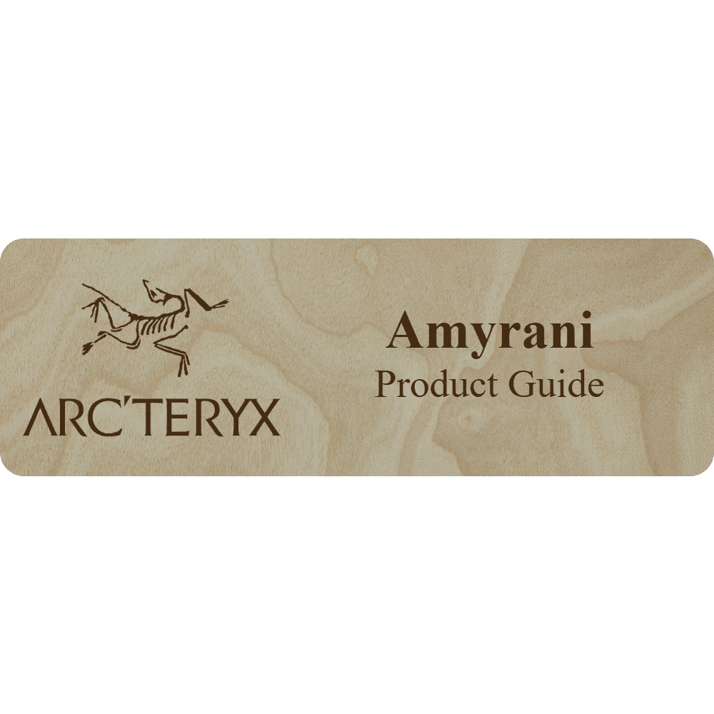 Arc'teryx Name Tag - 2 Lines - Customer's Product with price 6.25 ID CMaeqArWteVrm_Mpl5YhJrEr