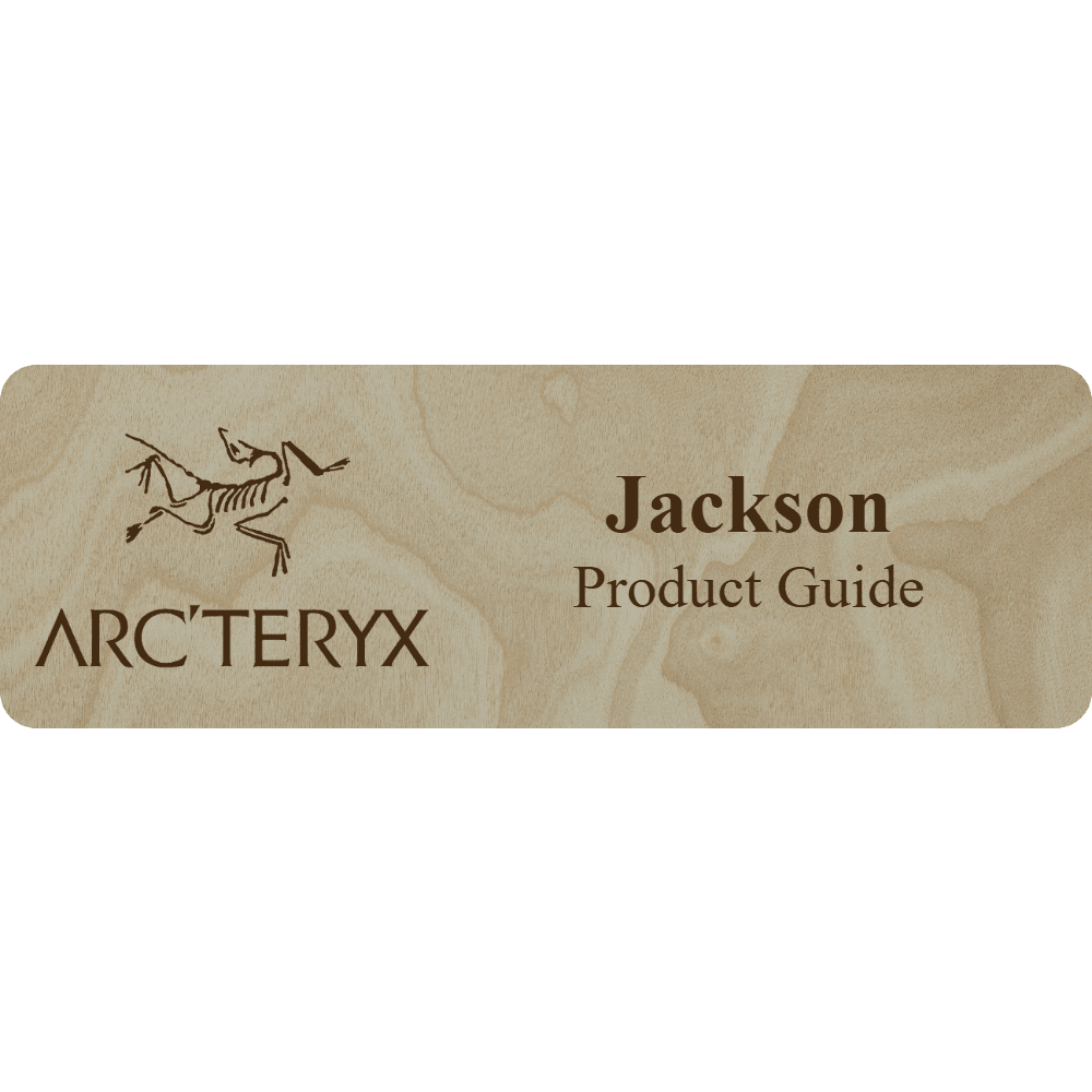 Arc'teryx Name Tag - 2 Lines - Customer's Product with price 6.25 ID 4fZq3cdnkfpuKCBhAAzXIuMU