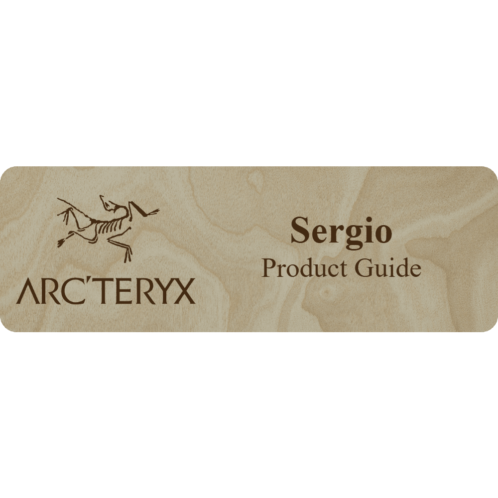 Arc'teryx Name Tag - 2 Lines - Customer's Product with price 6.25 ID BE6qEgFlnC8gw7xTtJmOP2if
