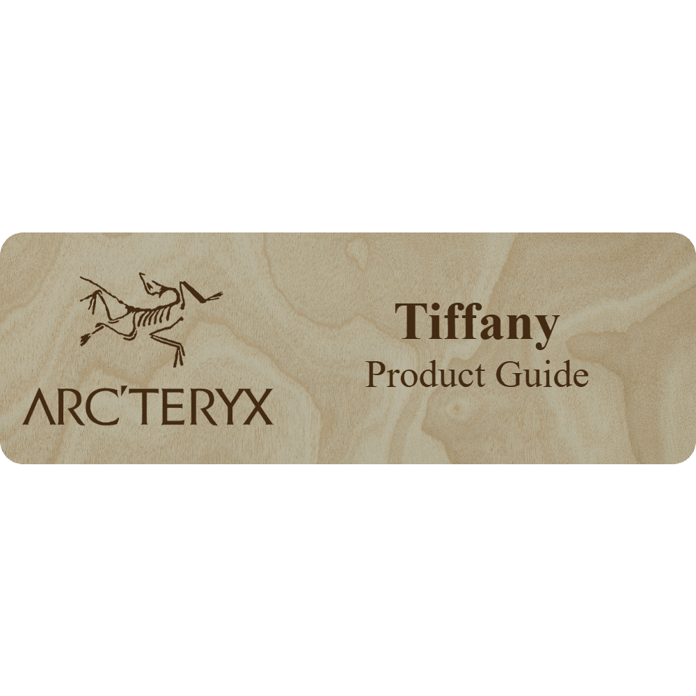 Arc'teryx Name Tag - 2 Lines - Customer's Product with price 6.25 ID 1cN_EpT7__yiIpgOIXaiZPXk