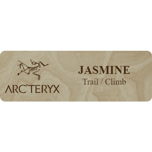 Arc'teryx Name Tag - 2 Lines - Customer's Product with price 6.25 ID uv5EpwYx1T-vxSkdOxt8YVNW