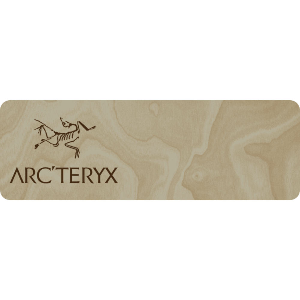 Arc'teryx Name Tag - 2 Lines - Customer's Product with price 6.25 ID 2dc4-JFUUQ_j4LYqZurVY7Zn
