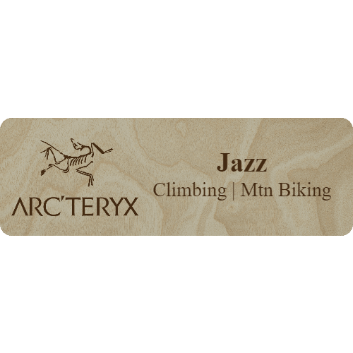 Arc'teryx Name Tag - 2 Lines - Customer's Product with price 6.25 ID rMYtihra_vDfCOfu9SvraoTi