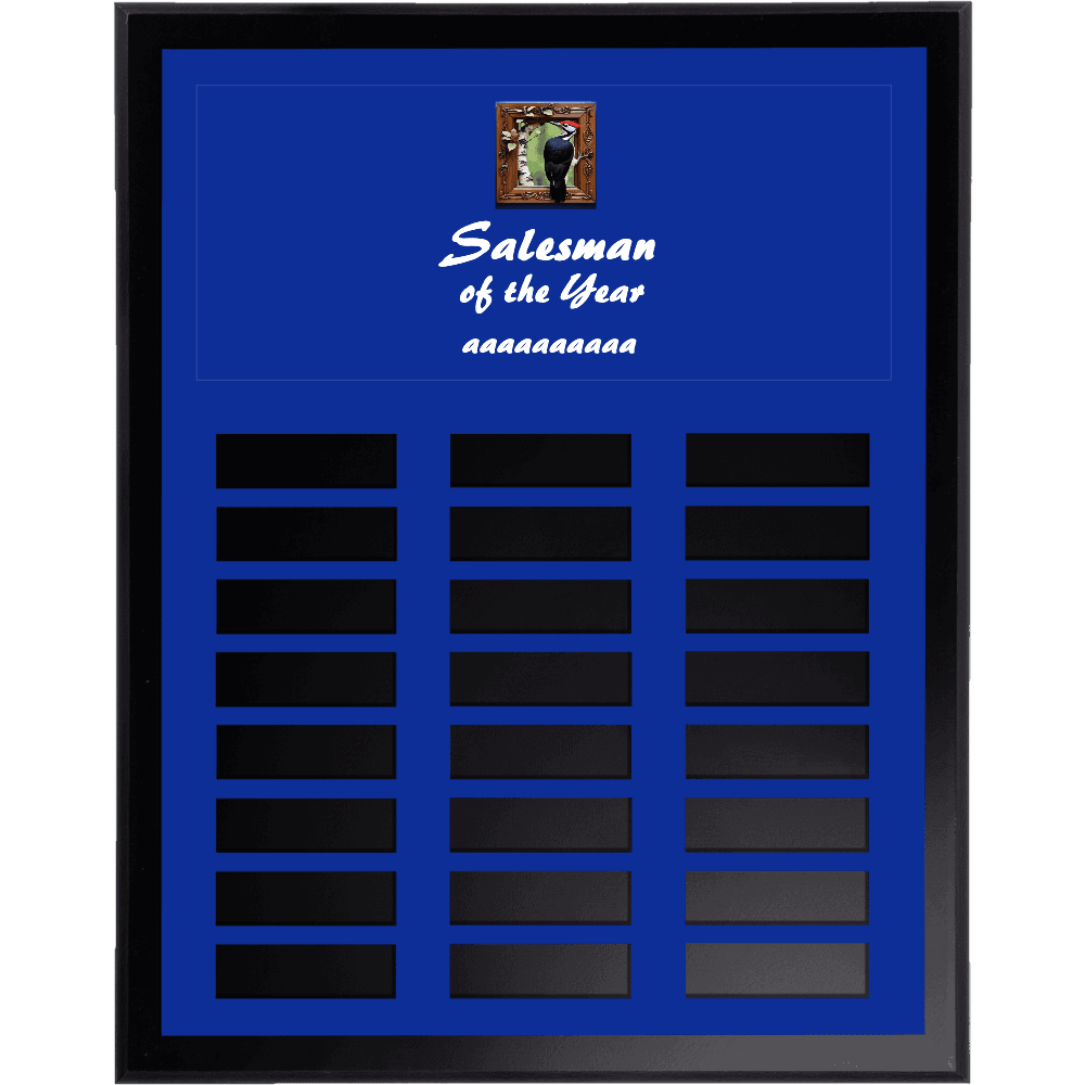 24 Plate Color Perpetual Plaque - Customer's Product with price 79.99 ID Etq6gG7Il6hDF87GekWt5weX