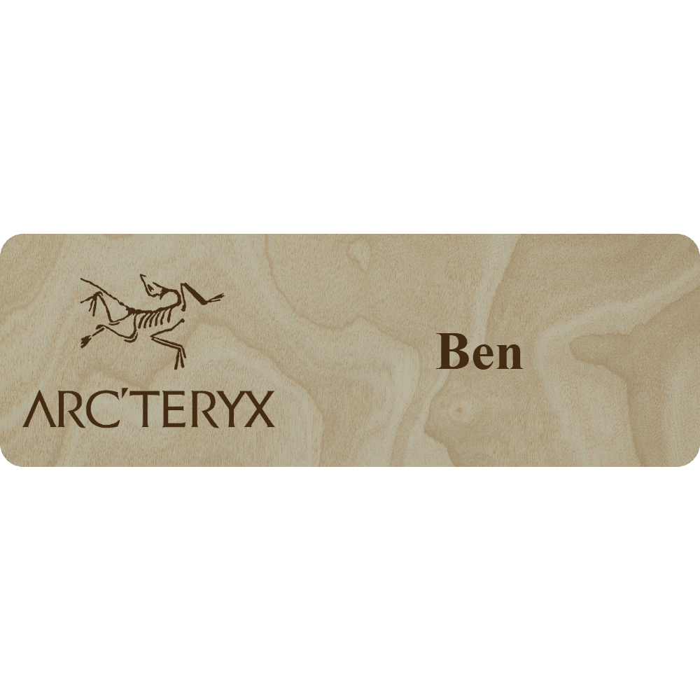 Arc'teryx Name Tag - 1 Line - Customer's Product with price 6.25 ID ZgL-GBaTnAGQVJFBs_QdlT97