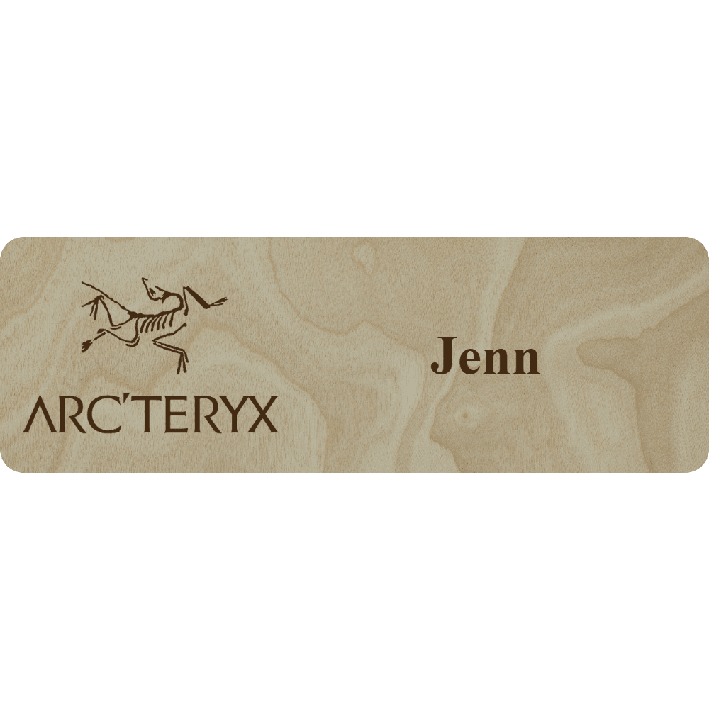 Arc'teryx Name Tag - 1 Line - Customer's Product with price 6.25 ID 5xl7S1OiDIG4WQHfs4EGn062