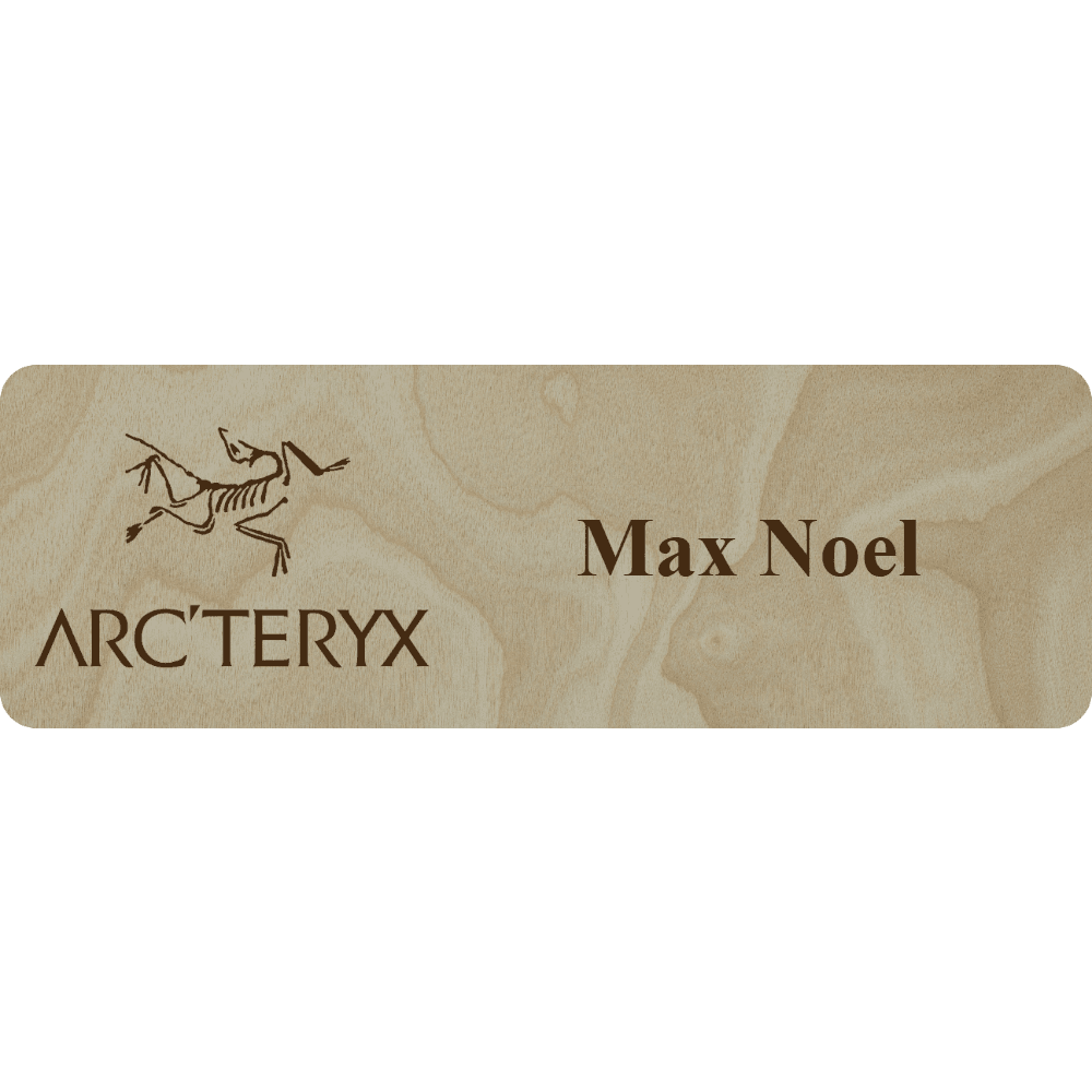 Arc'teryx Name Tag - 1 Line - Customer's Product with price 6.25 ID oAG2Hz61STfHefdTbXb7pO8g