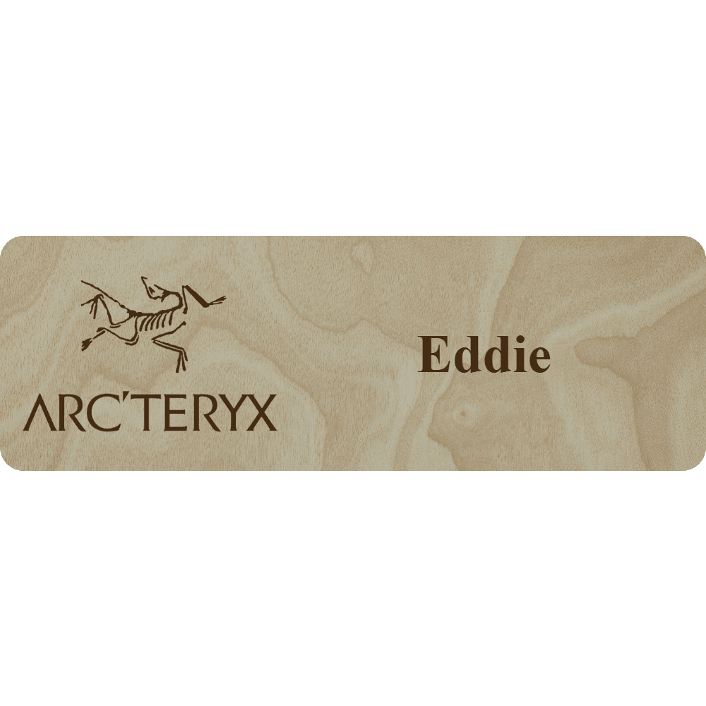 Arc'teryx Name Tag - 1 Line - Customer's Product with price 6.25 ID ITCz3tJ4YzqHcyOk2dP8QqiF
