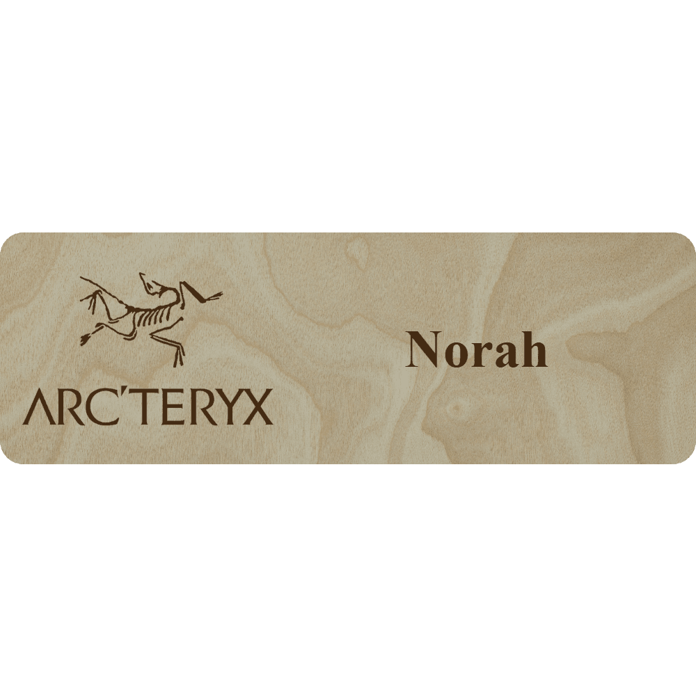 Arc'teryx Name Tag - 1 Line - Customer's Product with price 6.25 ID w1wsSOThYn1K-i-imepirxaH