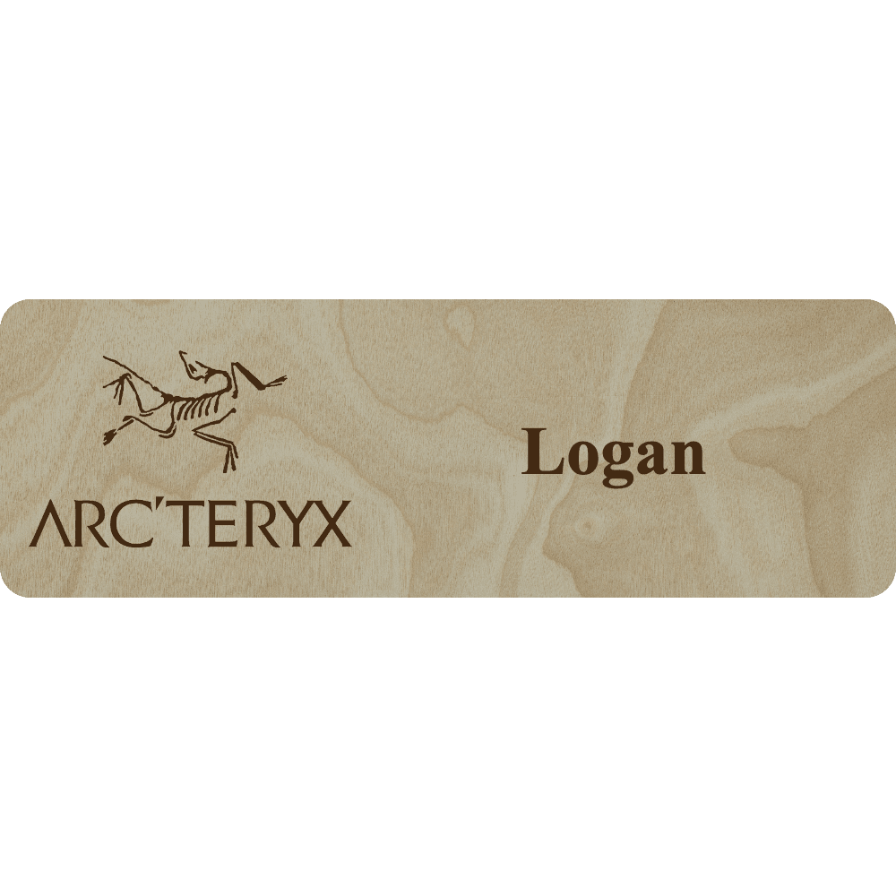 Arc'teryx Name Tag - 1 Line - Customer's Product with price 5.25 ID 5JKRfghDuRwCdPsLRl6mdUxq