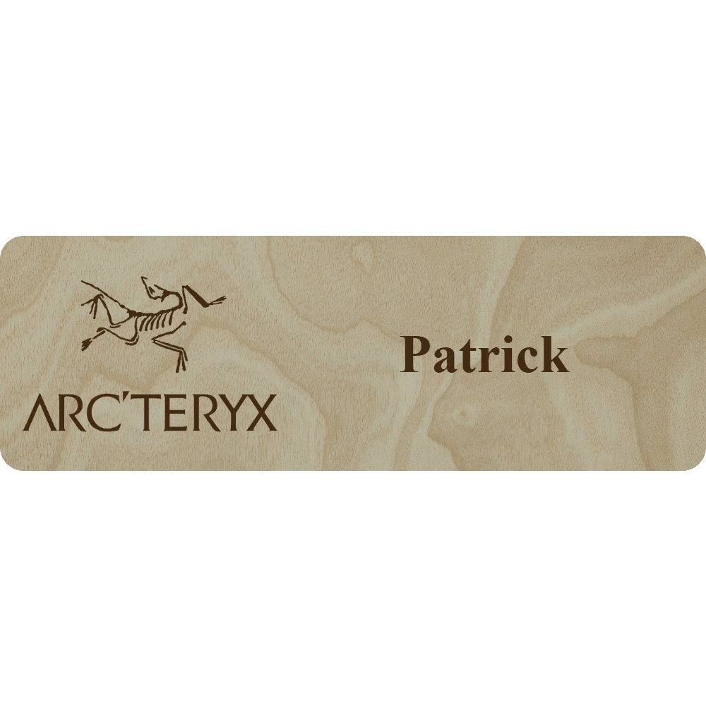 Arc'teryx Name Tag - 1 Line - Customer's Product with price 6.25 ID XjfWF1JqFgy2diTGduR9Rwh_