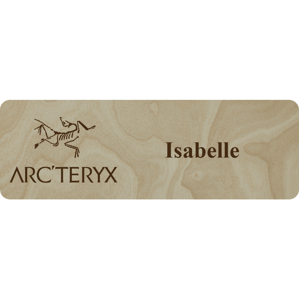 Arc'teryx Name Tag - 1 Line - Customer's Product with price 6.25 ID 49M1qO-KNw1m-lFw5Z2pTDVa