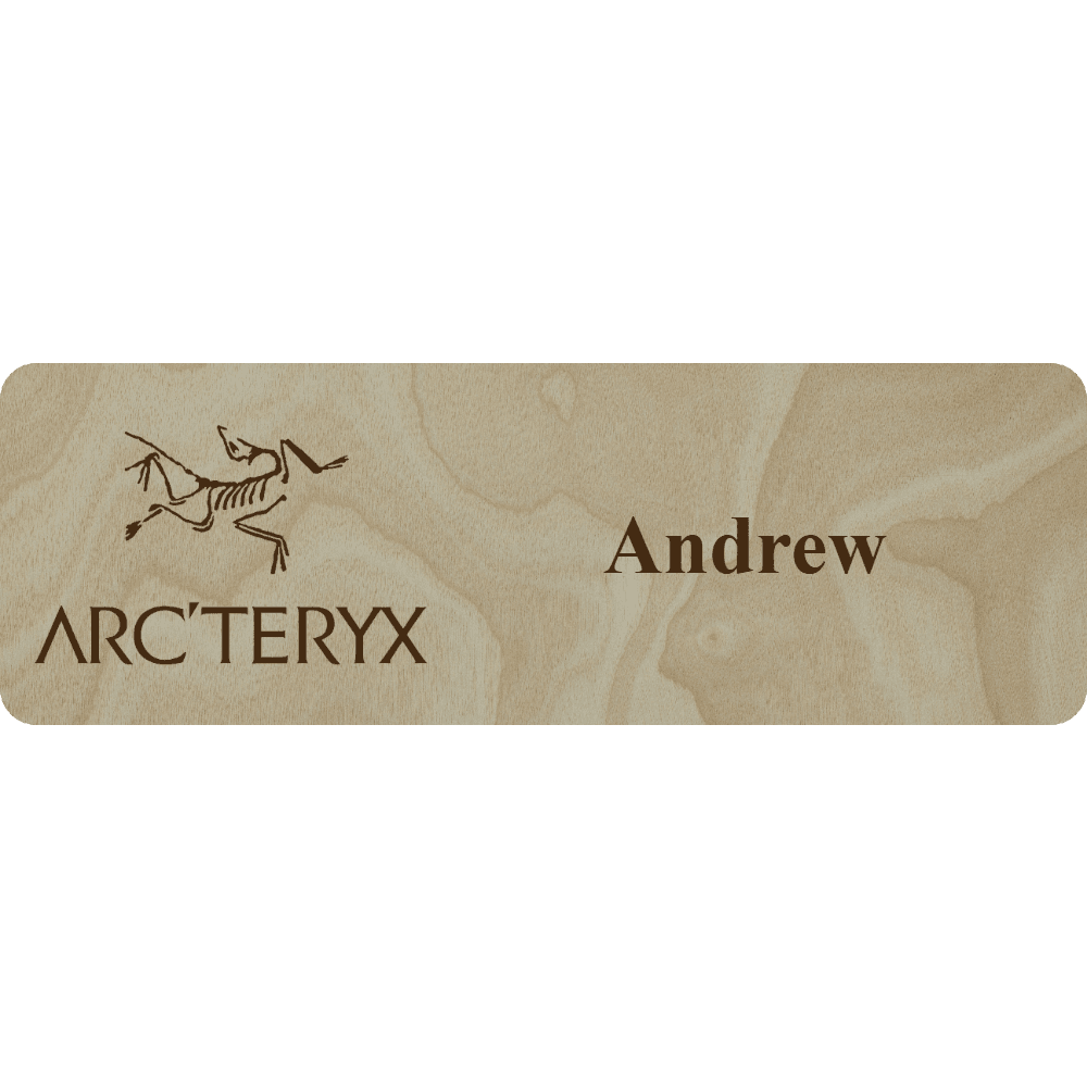 Arc'teryx Name Tag - 1 Line - Customer's Product with price 6.25 ID pb3HeupbkurJLblrmtTdCWSO
