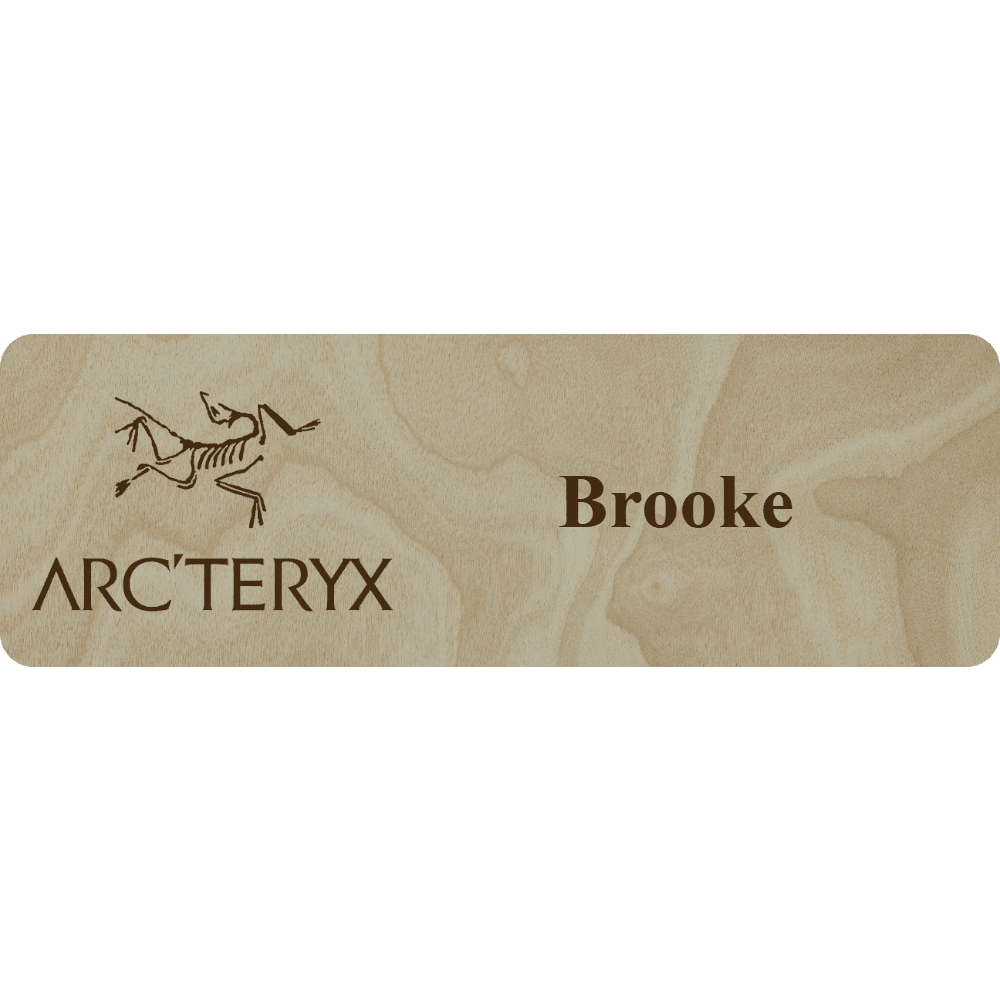 Arc'teryx Name Tag - 1 Line - Customer's Product with price 6.25 ID i-Q-CuBgx1ZVSGr-OeBtOLen