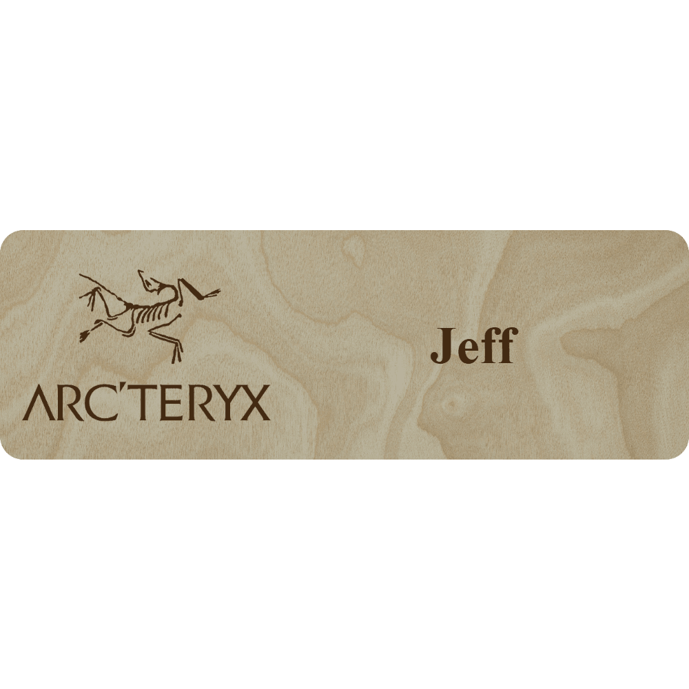 Arc'teryx Name Tag - 1 Line - Customer's Product with price 6.25 ID EQZwqBusvg98NKBCYSLNF401